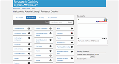 Desktop Screenshot of guides.auraria.edu